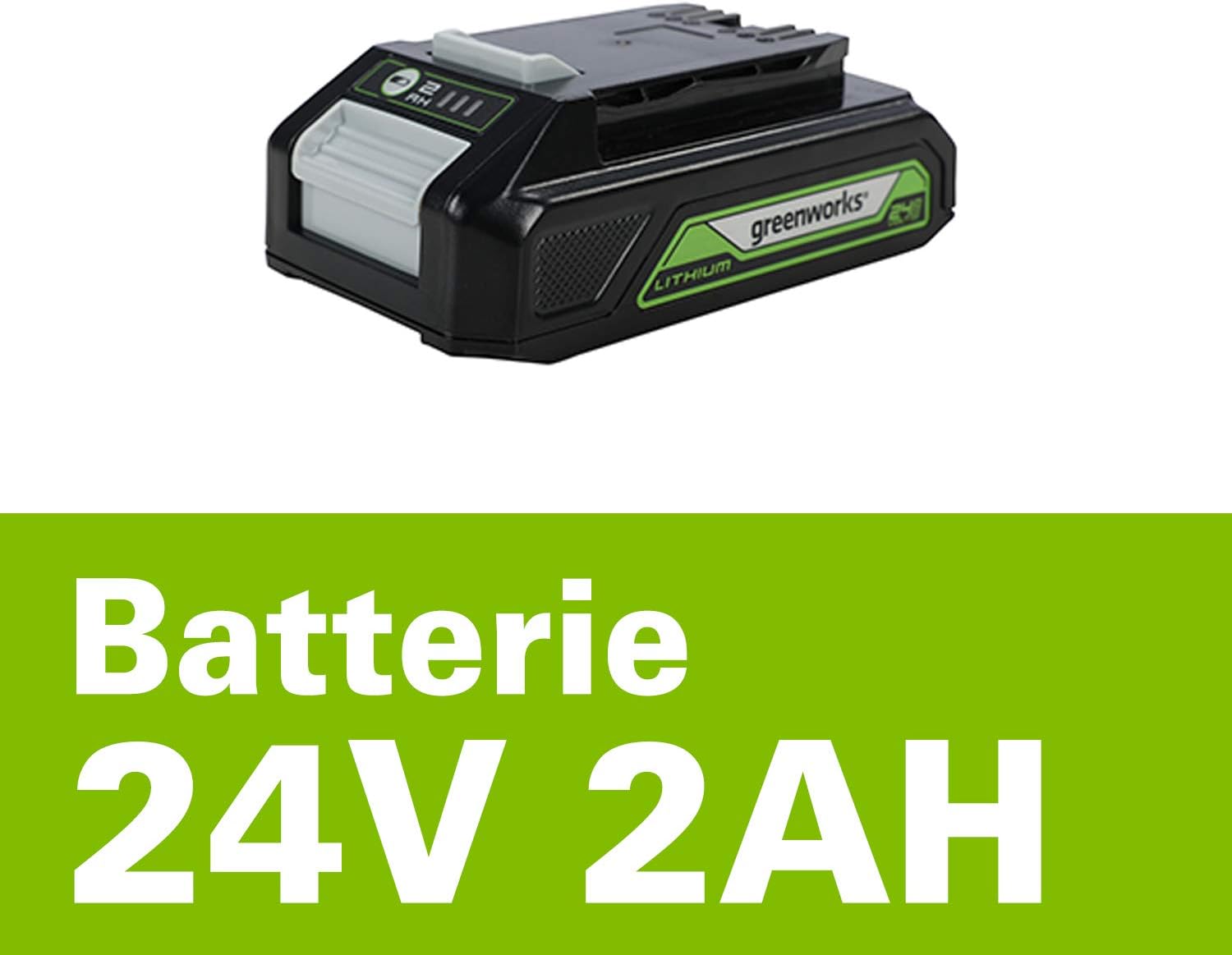 Batería Greenworks 24V 2Ah LED Batería Greenworks 24V 2Ah LED